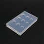 Facted Heart Breast Milk Cabochon Silicone Mold Epoxy Resin Keepsake DIY Jewelry Making Supplies 1507042