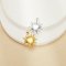5MM Heart Bezel Stainless Steel Pendant Settings,Yellow Gold Silver Heart Pendant Charm,Vintage Styles Pendant,DIY Pendant Blank Supplies 1431512