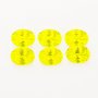 1Pcs 6x8MM Faceted Yellow Lumogarnet,Fluorescent Ce YAG,Yttrium Aluminum Garnet,Loose Gems, Manmade Yellow Crystal, UV Blacklight Dayglow,DIY Jewelry Supplies 4120147