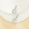Halo Oval Prong Pendant Settings,316L Stainless Steel Oval Pendant Blank ,Flower Art Deco CZ Stone Oval Pendant Charm,DIY Pendant Supplies For Gemstone 1421256