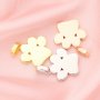 13MM Keepsake Breast Milk Resin Dog Paw Pendant Bezel Settings,Solid 14K 18K Gold Pendant Charm,DIY Pendant Bezel Supplies 1431216