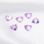 10MM Trillion Cut Nature Amethyst Gemstone,February Birthstone,Purple Triangle Gemstone,DIY Jewelry Supplies,2CT