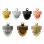 5Pcs 20x25mm vintage style raw brass antiqued silver bronze acorn nut locket memorial vial cremation urn secret stash canister 1800405