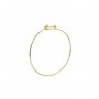 1Pcs Vintage Style Brass Gold Silver Bronze Plated Screwed Ball Ends Bracelet Bangle DIY Beading Supplies 1900239