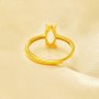 Marquise Prong Ring Settings,Solid 925 Sterling Silver Rose Gold Plated Ring,Minimalist Marquise Ring,DIY Ring Blank Supplies 1295032