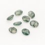 1Pcs 7x9MM Green Moss Agate Oval Faceted Nature Stone,Semi-precious Gemstone,Unique Gemstone,DIY Jewelry Supplies 4120143