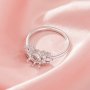 Hexagon Prong Ring Settings,Vintage Styles Solid 14K 18K Gold Moissanite Ring,Elegant Art Deco Ring,DIY Ring Supplies 1294980