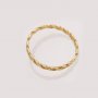 1PCS 2.4MM Wide Twist Braid 14K Gold Filled Ring,Minimalist Ring,Gold Filled Twist Ring,Stackable Ring,DIY Ring Supplies 1294741