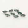 1Pcs 7x9MM Green Moss Agate Oval Faceted Nature Stone,Semi-precious Gemstone,Unique Gemstone,DIY Jewelry Supplies 4120143