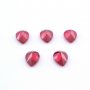 5Pcs Lab Created Pear Ruby July Birthstone Red Faceted Loose Gemstone DIY Jewelry Supplies 4150008