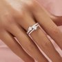 4MM Keepsake Breast Milk Resin Heart Bezel Ring Settings,Solid 925 Sterling Silver Ring,CZ Stone Heart Deco Solid Back Ring,DIY Ring Supplies 1295043-1