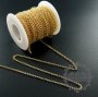 10cm 2.25mm 14K gold filled high quality color not tarnished rolo chain DIY necklace chain supplies findings 1315014
