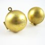 5pcs 20mm round ball raw brass vintage ball locket,ball photo locket,wholesale 1110017