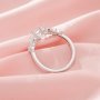 Hexagon Prong Ring Settings,Solid 14K 18K Gold Moissanite Ring,Tree Branch Leaf Moissanite Hexagon Ring,DIY Ring Supplies 1294982
