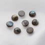 5Pcs 10MM Round Labradorite Cabochon,Blue Shiny Semi Precious Gemstone DIY Jewelry Supplies 4110192