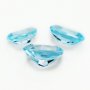 1Pcs Oval Faceted Sky Blue Topaz Nature October Birthstone DIY Loose Gemstone Supplies 4120141