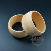 5pcs 38mm width 68mm diameter natural log wood round simple bracelet bangle DIY painting bracelet supplies 1900114