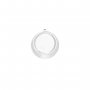18MM Round Bezel Stainless Steel Pendant Settings,Yellow Gold Silver Round Pendant Charm,Simple Pendant,DIY Pendant Blank Supplies 1411475