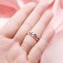 Multiple Color Stone Half Band Keepsake Breast Milk Resin Ring Settings,Stackable Rose Gold Plated Solid 925 Sterling Ring,2x4MM Marquise Bezel Eternity Birthstone Ring 1294683