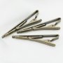 10Pcs 5x55MM Brass Bronze Antiqued Tie Clip Tie Bar DIY Supplies Findings 1504033