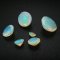 1Pcs Round Africa Opal October Birthstone Color Changing Faceted Cut AAA Grade Loose Gemstone Natural Semi Precious Stone DIY Jewelry Supplies 4110175