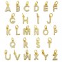 6-7MM Initial Letter Charm,Solid 925 Sterling Silver Charm,Pave CZ Stone Alphabet Charm,DIY Custom Name Charm 1431172