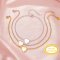 Keepsake Breast Milk Resin Heart Bezel Bracelet Settings,Solid 14K 18K Gold Bracelet,Minimalist Bracelet,DIY Bracelet Supplies 7''+2'' 1900331