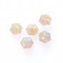 Faceted Hexagon Natural Africa White Opal,October Birthstone,Color Change Gemstone,Faceted Cut AAA Grade Loose Gemstone,Natural Semi Precious Stone,DIY Jewelry Supplies 4160080