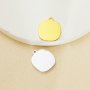6MM Cushion Square Bezel Stainless Steel Pendant Settings,Stainless Steel Square Pendant Charm,Art Deco Square Pendant,DIY Pendant Blank 1431538