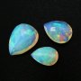 1Pcs Pear Drop Africa Opal October Birthstone Color Changing Faceted Cut AAA Grade Loose Gemstone Natural Semi Precious Stone DIY Jewelry Supplies 4150016