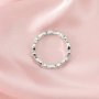 Dainty Natural Opal October Birthstone Stackable Ring Wedding Engagement Band Antiqued Marquise Eternity Ring Rose Gold Plated Solid 925 Sterling Silver with Moissanite Diamond 1294251