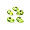 1Pcs Pear Green Peridot August Birthstone Faceted Cut Loose Gemstone Natural Semi Precious Stone DIY Jewelry Supplies 4150006