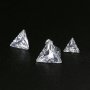 1Pcs Multiple Size Triangle Shape Moissanite Stone Faceted Imitated Diamond Loose Gemstone for DIY Engagement Ring D Color VVS1 Excellent Cut 4160020