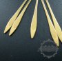 20pcs 48MM vintage raw brass charms,brass leaf charms,flower pendants,antiqued brass leaves,raw brass stamping 1800060