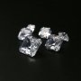 1Pcs Multiple Size Square Asscher Cut Moissanite Stone Faceted Imitated Diamond Loose Gemstone for DIY Engagement Ring D Color VVS1 Excellent Cut 4140017