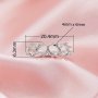 Four Stones 4x6MM Oval Prong Ring Settings,Solid 14K 18K Gold Ring,Family Ring,DIY Ring Supplies For Gemstone 1295100