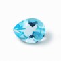 Natural Pear Faceted Swiss Blue Topaz Gemstone November Birthstone DIY Loose Semi Precious Gemstone DIY Jewelry Supplies 4150020