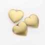 5pcs 28MM Plain Heart Photo Locket,Vintage Style Bronze Plated Brass Heart Pendant,Memory Gift,DIY Pendant Charm Supplies 1130007