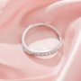 2MM Channel Keepsake Breast Milk Resin Channel Ring Settings,Solid 925 Sterling Silver Ring,Moissanite Art Deco Ring,DIY Ring Supplies 1294931
