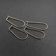 1Pair 14K Gold Filled Color Not Tarnished 0.71MM 21Gauge Wire Beading Earrings Hoop DIY Earrings Supplies Findings 1705063
