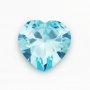 5Pcs March May December Birthstone Heart Faceted Cubic Zirconia CZ Stone DIY Loose Stone Supplies 4130020-2