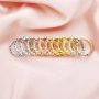 Full Band Keepsake Breast Milk Resin Ring Settings,Honeycomb Hexagon Bezel Ring,Solid 9K 14K 18K Gold Ring,2.5MM Hexagon Bezel Nature Birthstone Stackable Ring 1294623