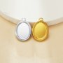 10x14MM Keepsake Breast Milk Resin Oval Bezel Pendant Settings,Minimalist Stainless Steel Oval Pendant Charm,DIY Pendant Blank Supplies 1421271