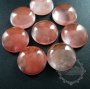 6pcs 14mm round red glass cabochon DIY jewelry findings supplies for ring,earrings 4110130