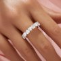 4MM Full Band Keepsake Breast Milk Resin Heart Bezel Ring Settings,Solid 925 Silver Ring,Heart Ring,DIY Ring Supplies For Gemstone 1294938
