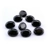 5Pcs Oval Black Spinel Faceted Cut Loose Gemstone Natural Semi Precious Stone DIY Jewelry Supplies 4120125