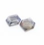 1Pcs 8x10MM Hexagon Labradorite Facted Cut Loose Gemstone Nature Semi Precious Stone DIY Jewelry Supplies 4160032