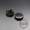 20pcs 15mm setting size vintage style gun black crown round bezel tray DIY pendant charm supplies 1411173