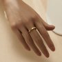 Full Band Heart Circle Stacker Ring,Stainless Steel Heart Ring,Rose Gold Minimalist Heart Ring,Heart Stackable Ring,DIY Ring Supplies 1295013