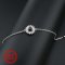 1Pcs Round Prong Bezel Bracelet Settings Halo...